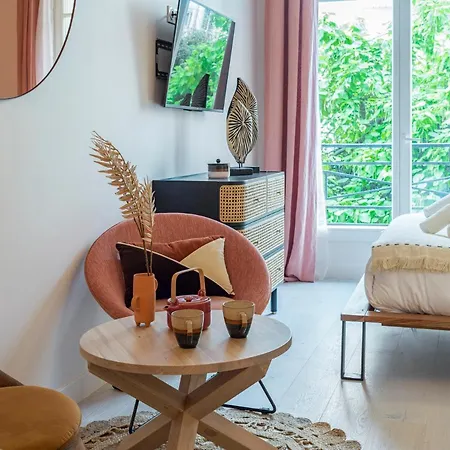 Lägenhet Pink & Wood Cocoon Paris